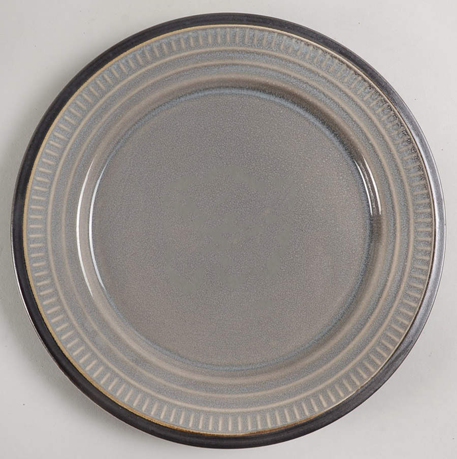 Biscotti Gray Salad Plate by Food Network-1
