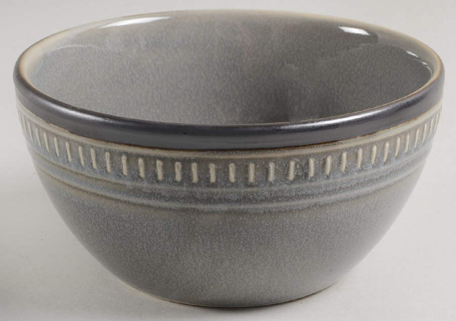 Biscotti Gray Soup/Cereal Bowl by Food Network-1