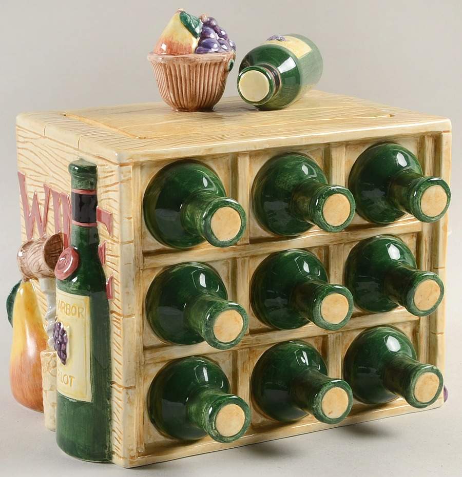 Napa Arbor Cookie Jar & Lid by Fitz & Floyd-1