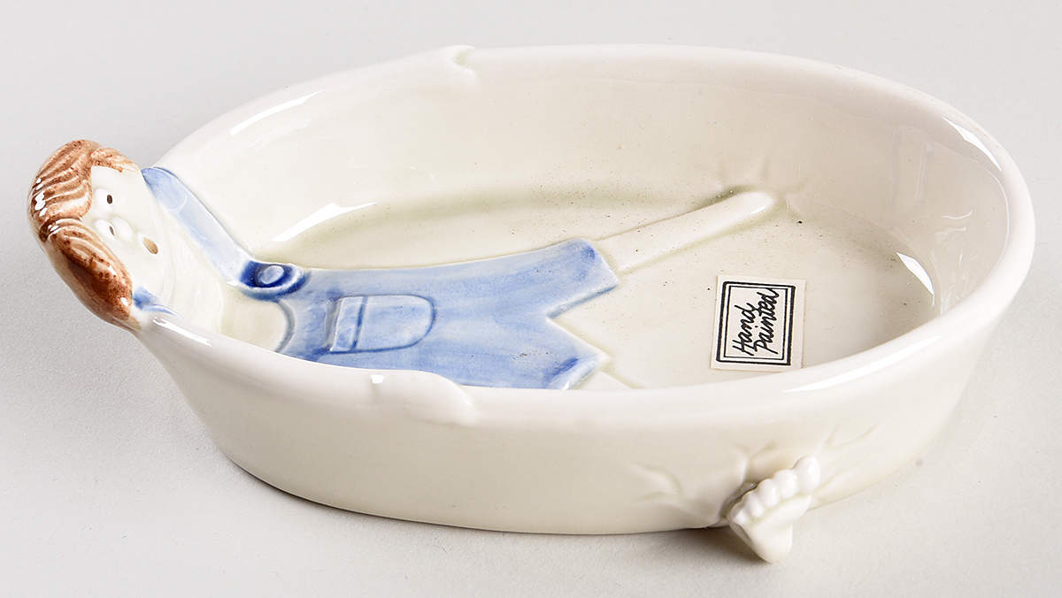 Jack and Jill Soap Dish by Fitz & Floyd-1