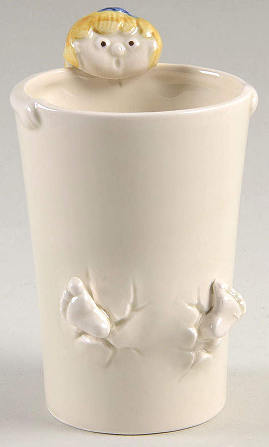 Jack and Jill China Bathroom Tumbler by Fitz & Floyd-1