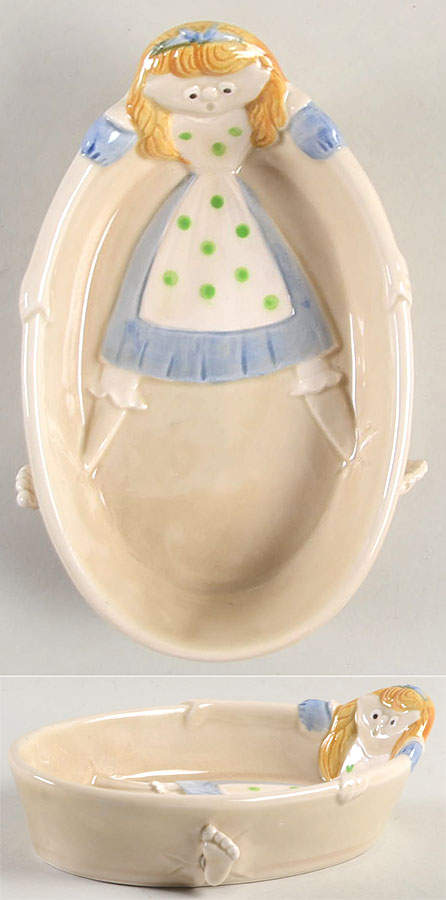 Jack and Jill Soap Dish by Fitz & Floyd-1