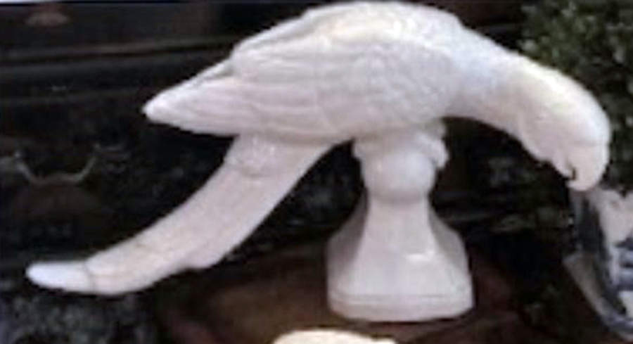 Parrot (White) Parrot Figurine by Fitz & Floyd-1