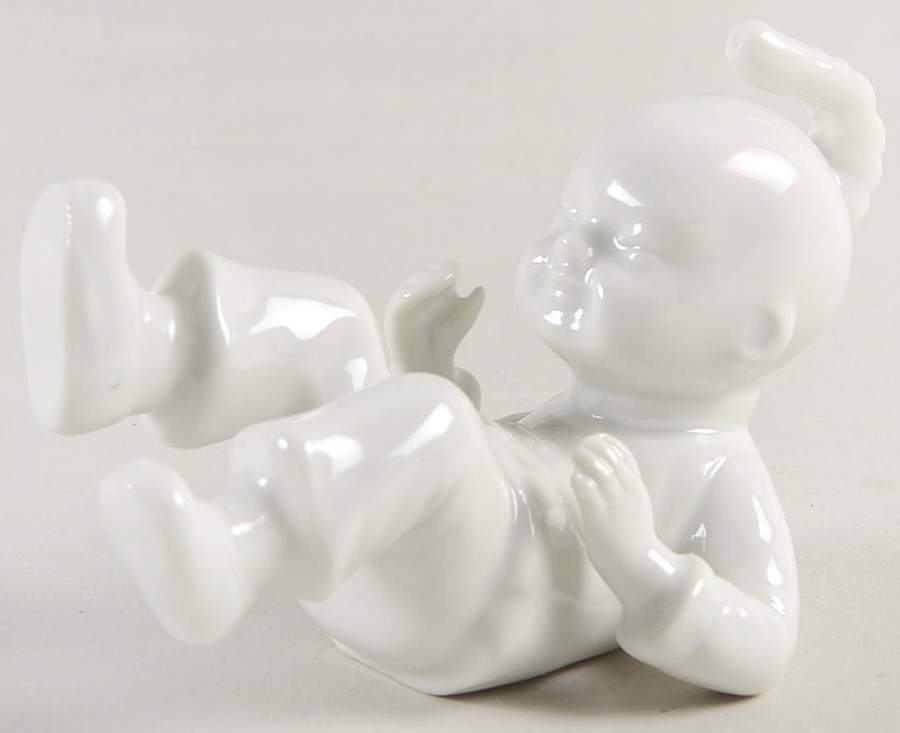 Chinese Boys Chinese Boy on Back Figurine Tumbler by Fitz & Floyd-1