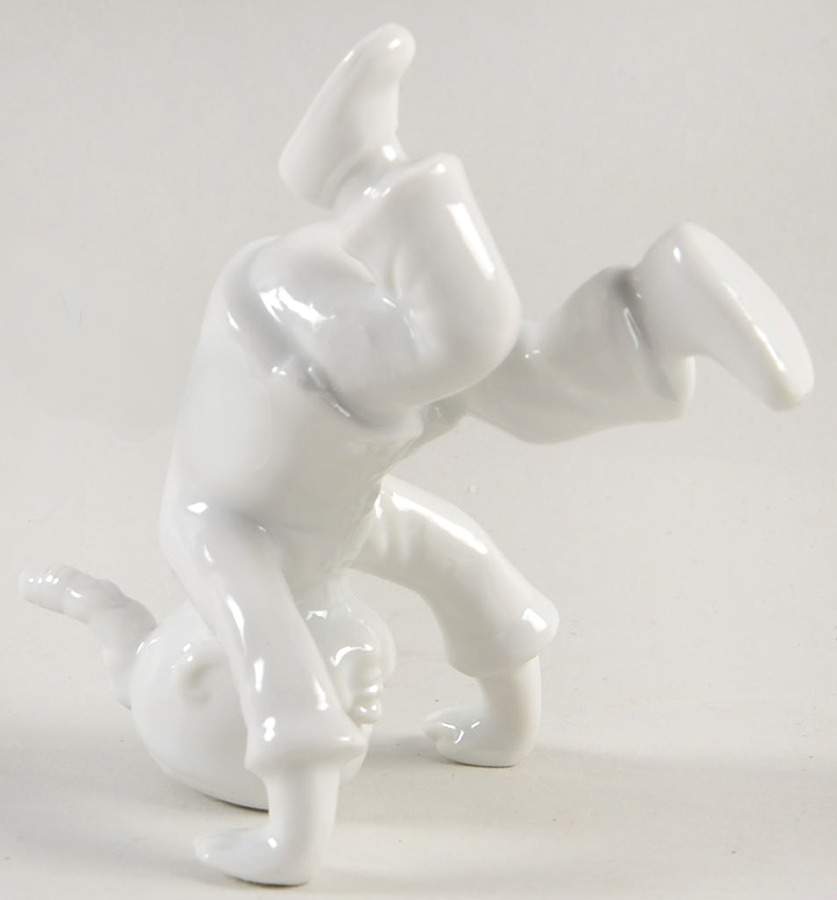 Chinese Boys Chinese Boy Standing on Head Figurine Tumbler by Fitz & Floyd-1