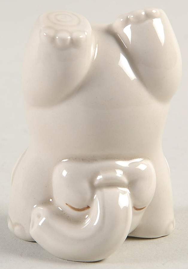 Elephant Elephant Tumbling Figurine on Head by Fitz & Floyd-1