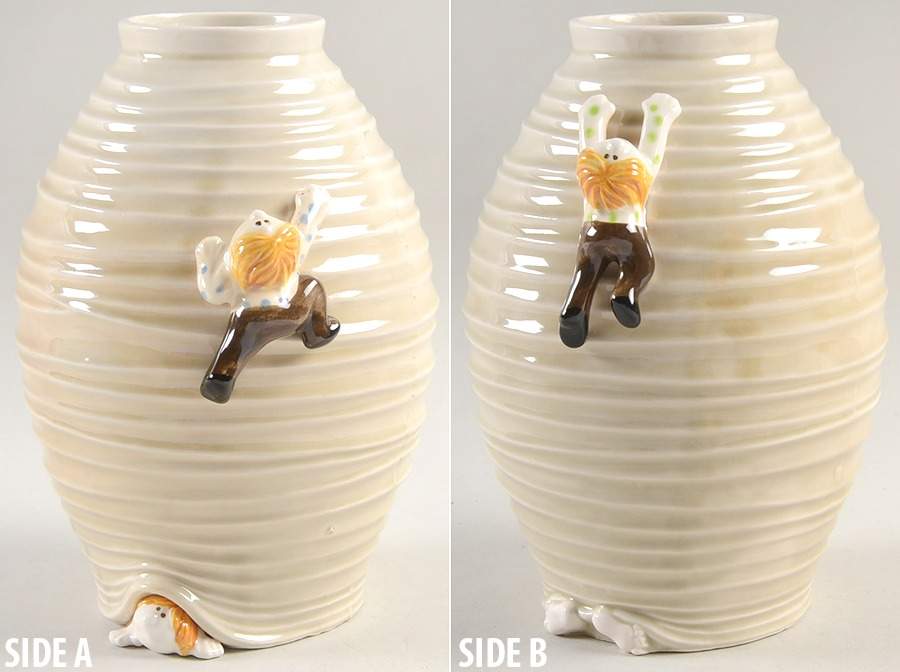 Social Climber 8" Vase by Fitz & Floyd-1