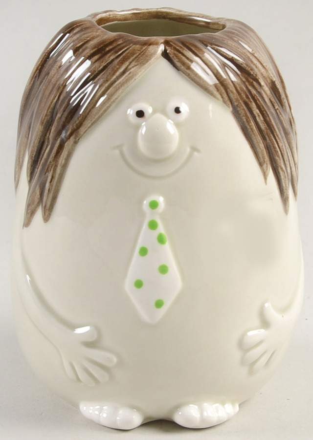 Bob, Carol, Ted, Alice 4" Vase by Fitz & Floyd-1