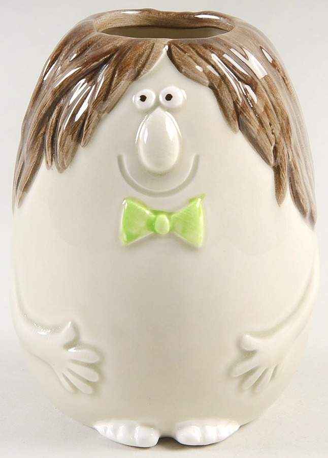 Bob, Carol, Ted, Alice 4" Vase by Fitz & Floyd-1
