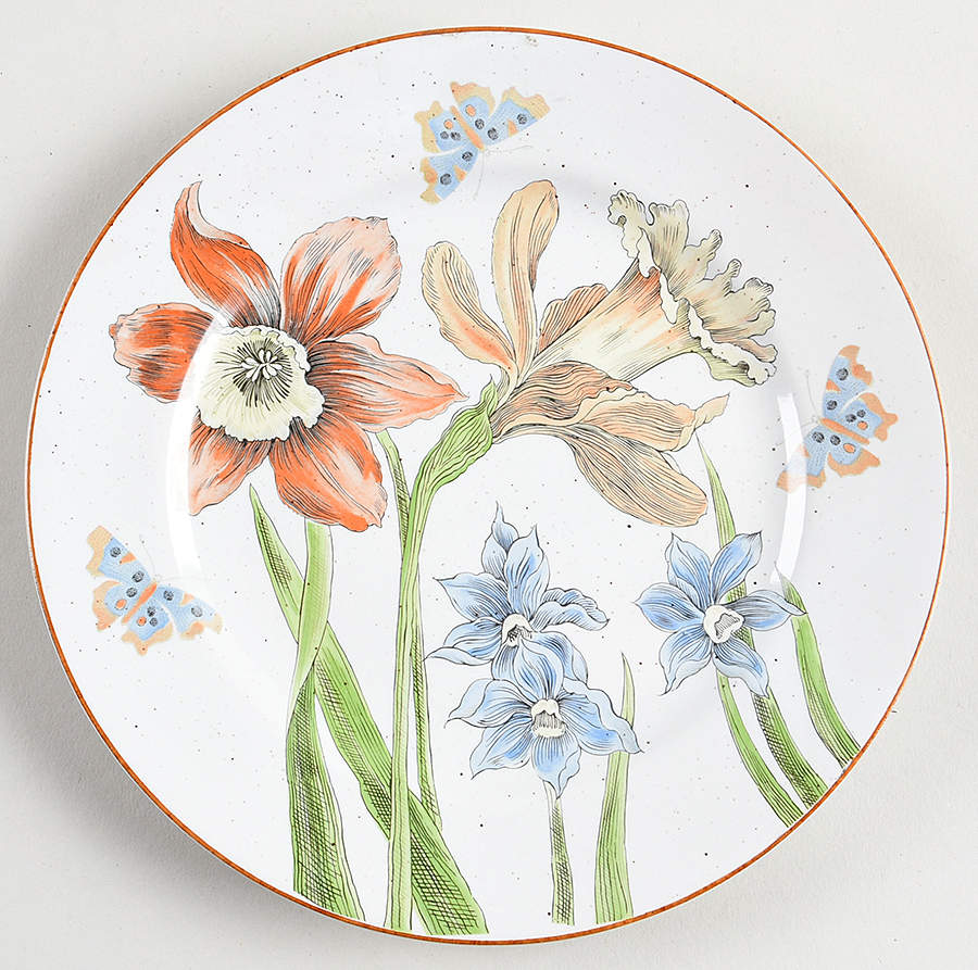 Daffodil Salad Plate by Fitz & Floyd-1