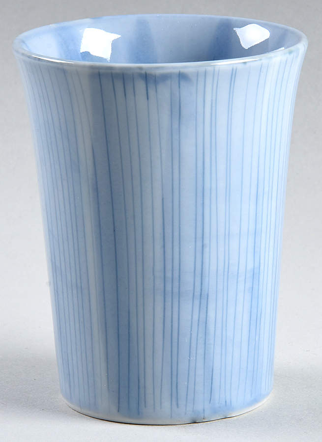Blue Lotus China Bathroom Tumbler by Fitz & Floyd-1
