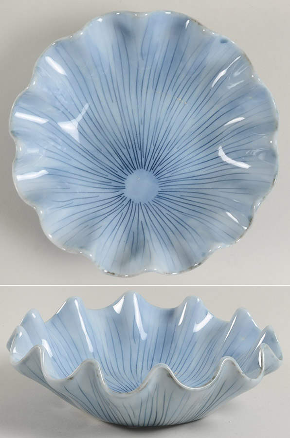 Blue Lotus 7" All Purpose Bowl by Fitz & Floyd-1