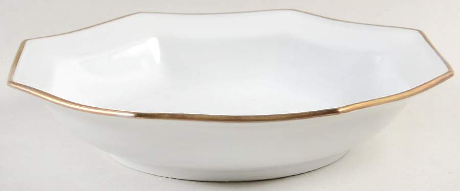 Etoile Blanche (White) Rim Soup Bowl by Fitz & Floyd-1