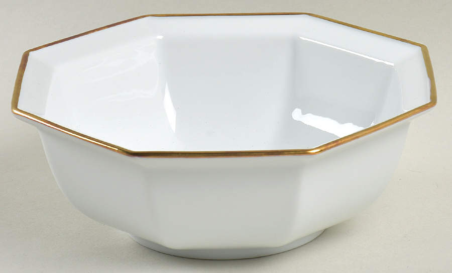 Etoile Blanche (White) Coupe Cereal Bowl by Fitz & Floyd-1