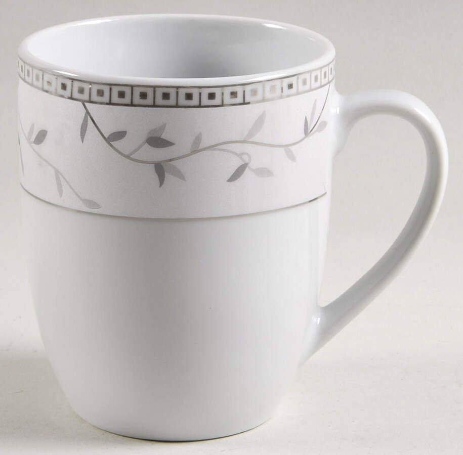 Platinum Vine Mug by Fitz & Floyd-1