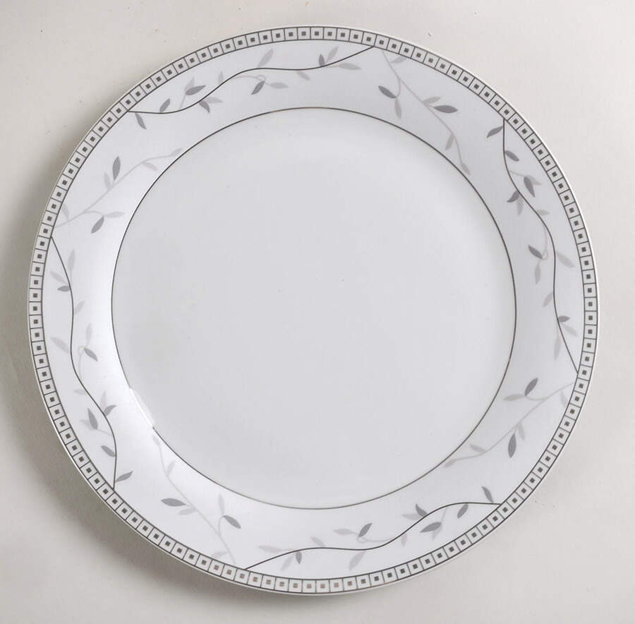 Platinum Vine Dinner Plate by Fitz & Floyd-1