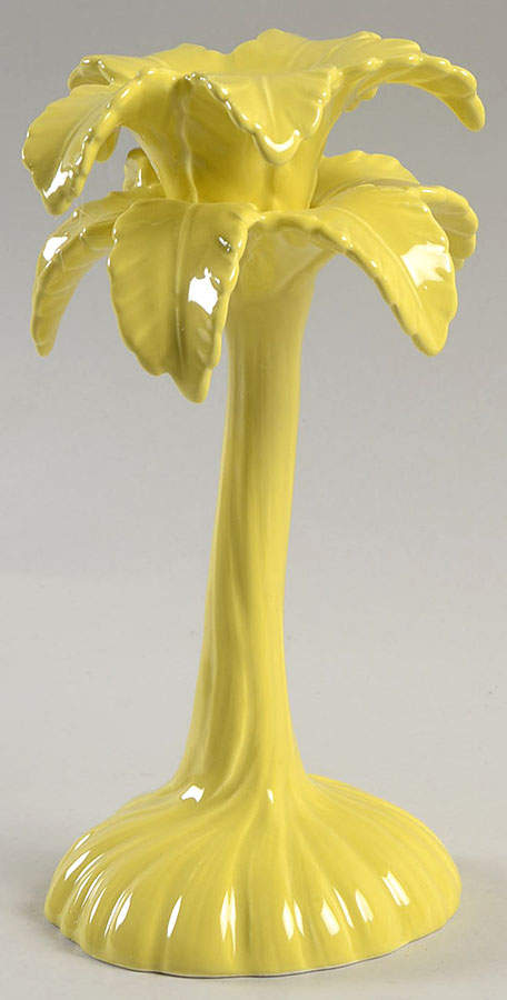 Palm Tree 7" Candlestick by Fitz & Floyd-1