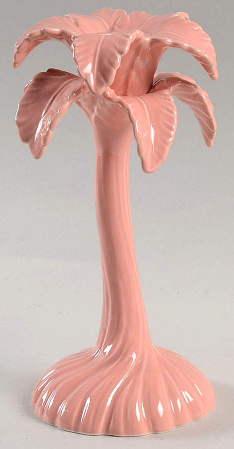 Palm Tree 7" Candlestick by Fitz & Floyd-1