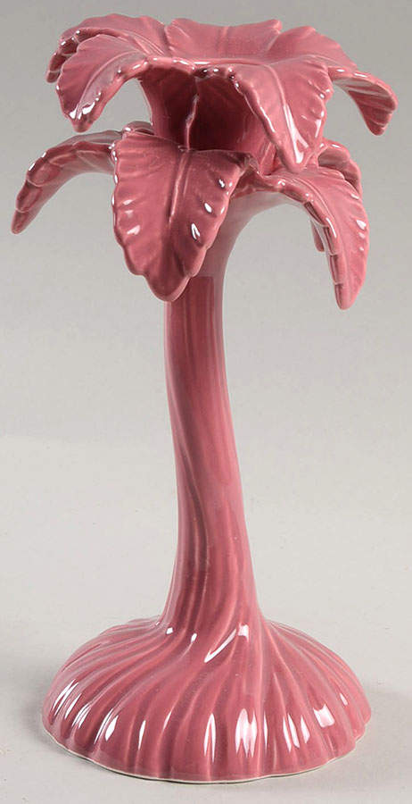 Palm Tree 7" Candlestick by Fitz & Floyd-1