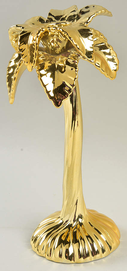 Palm Tree 9" Candlestick by Fitz & Floyd-1