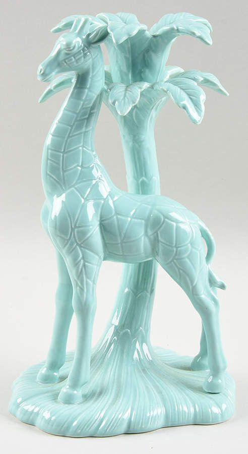 Palm Tree 9" Candlestick by Fitz & Floyd-1
