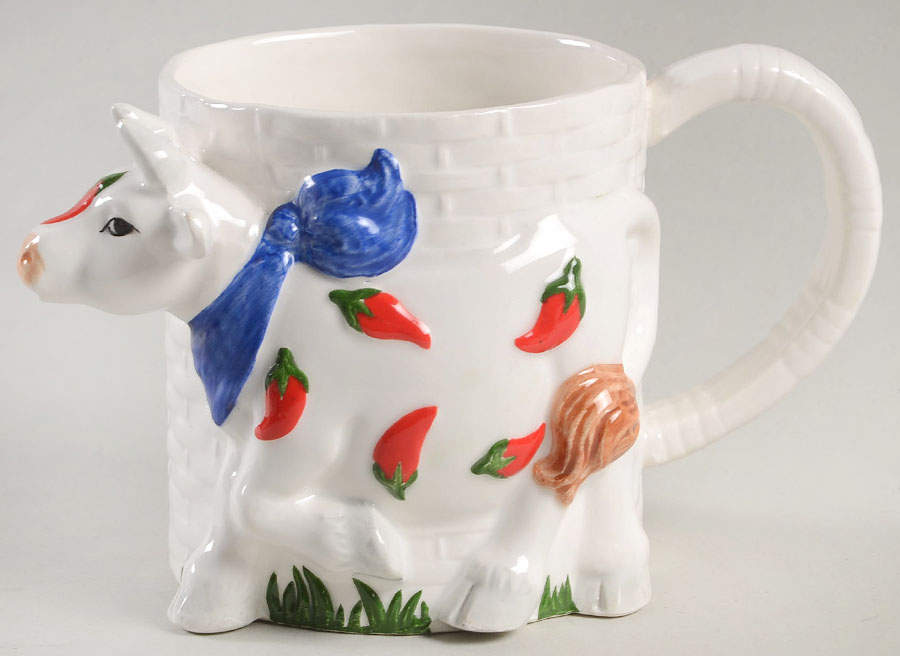 Chili Cow Mug by Fitz & Floyd-1