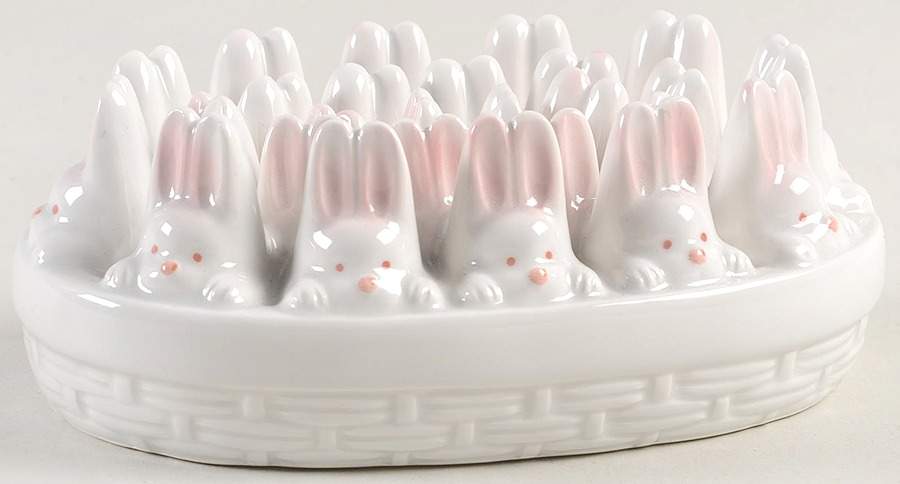 Bunny Soap Dish by Fitz & Floyd-1