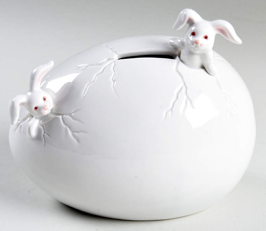 Bunny Bank by Fitz & Floyd-1