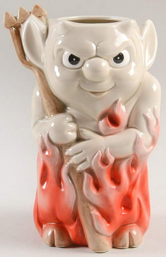 Devlish Fireplace Match Holder by Fitz & Floyd-1