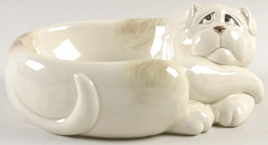 The Little Mutts 10" Figural Serving Bowl by Fitz & Floyd-1