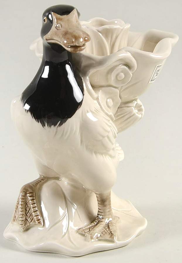 Mandarin Duck 5" Candlestick by Fitz & Floyd-1