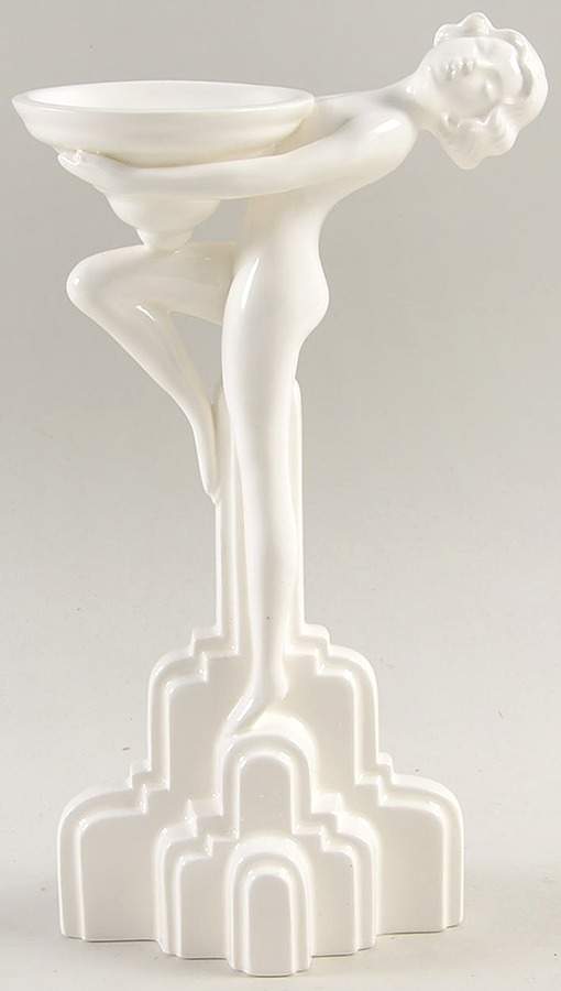 Art Deco Lady Votive Candleholder by Fitz & Floyd-1
