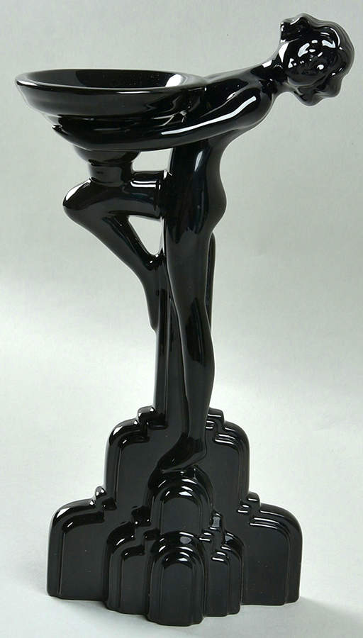 Art Deco Lady Votive Candleholder by Fitz & Floyd-1
