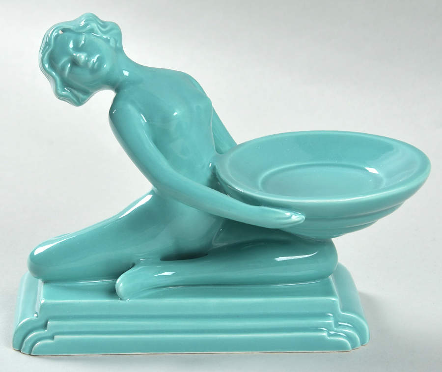 Art Deco Lady Votive Candleholder by Fitz & Floyd-1