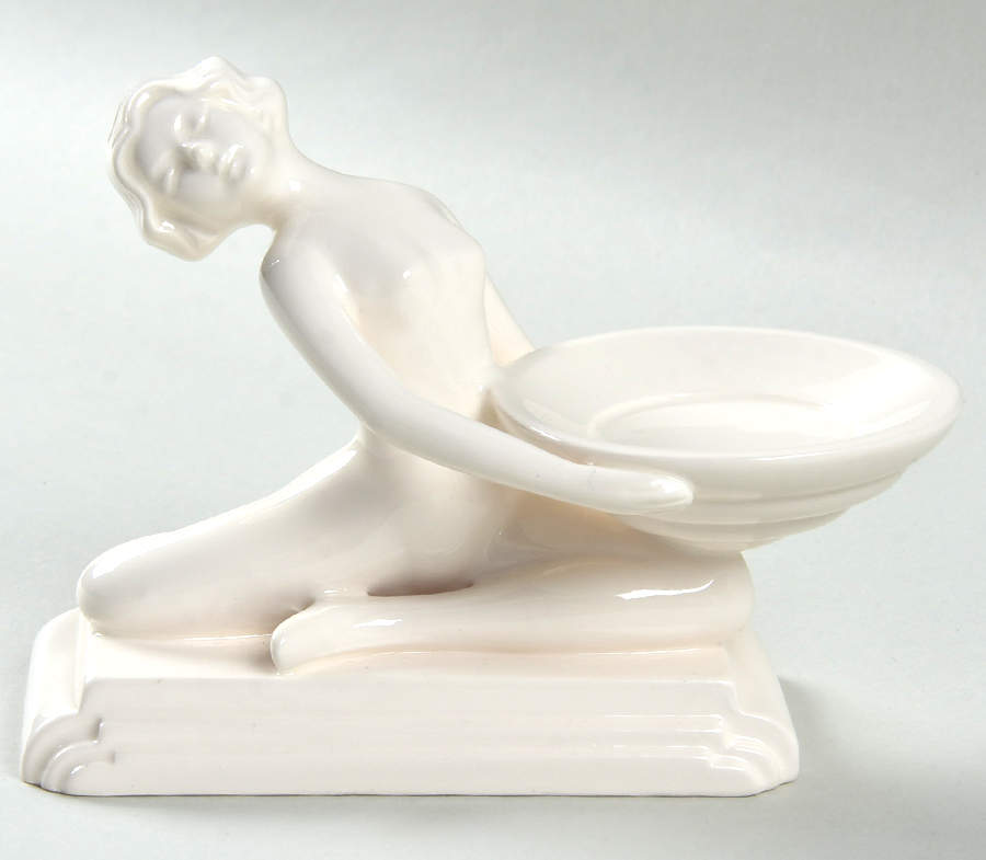Art Deco Lady Votive Candleholder by Fitz & Floyd-1