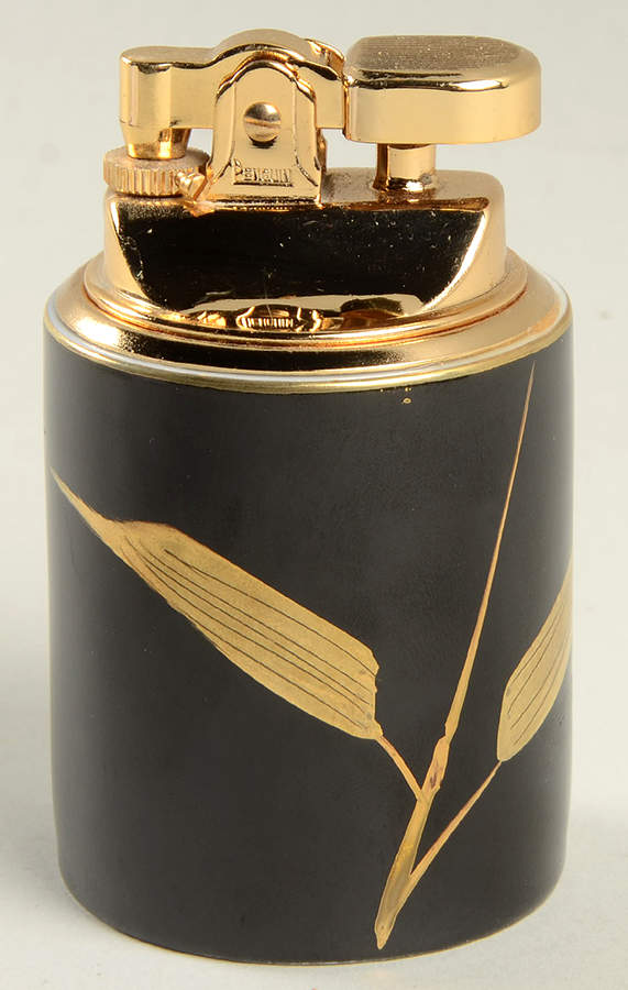 Bamboo Noir Cigarette Lighter by Fitz & Floyd-1