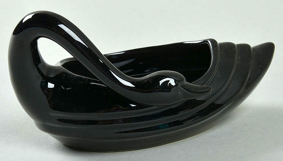 French Deco Swans Votive Candleholder by Fitz & Floyd-1
