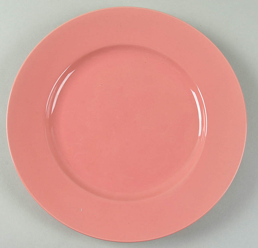 Total Color Spectrum Coral Peach (Round) Service Plate (Charger) by Fitz & Floyd-1