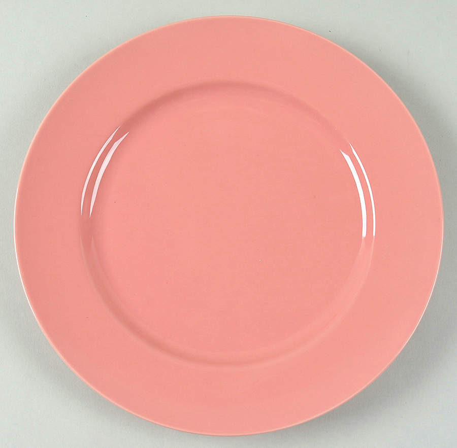 Total Color Spectrum Coral Peach (Round) Dinner Plate by Fitz & Floyd-1