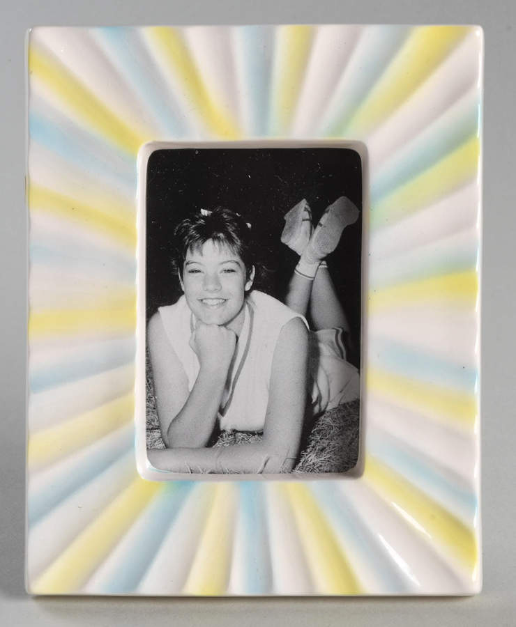 Rainbow Shell Frame-Holds 2.5" X 3.5" by Fitz & Floyd-1