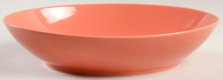 Total Color Spectrum Apricot (Round) 10" Oval Vegetable Bowl by Fitz & Floyd-1