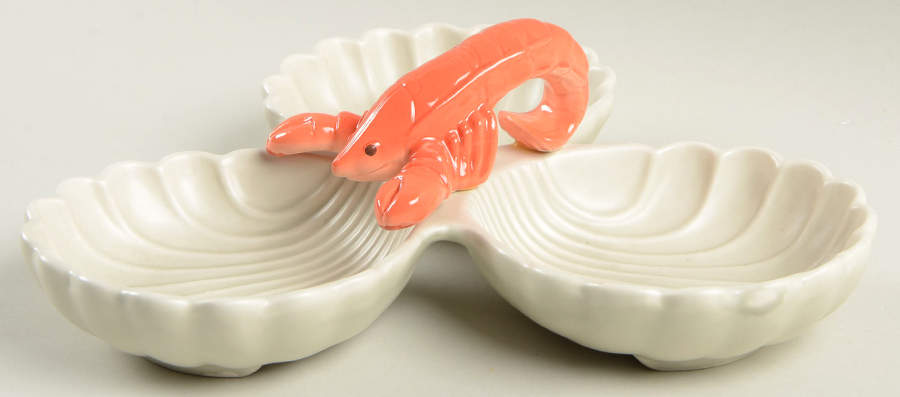 Lobster 3 Section Server by Fitz & Floyd-1