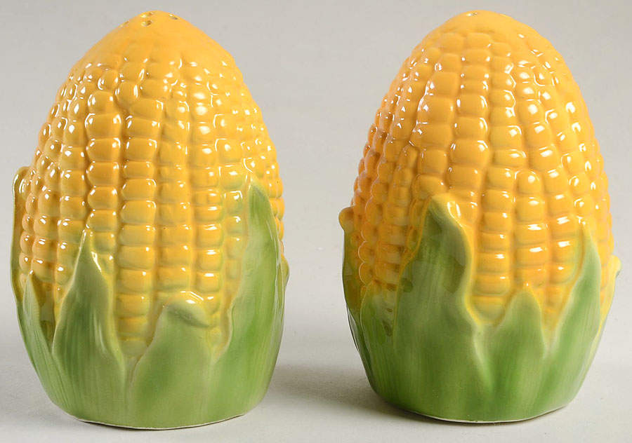 Corn Salt & Pepper Set by Fitz & Floyd-1
