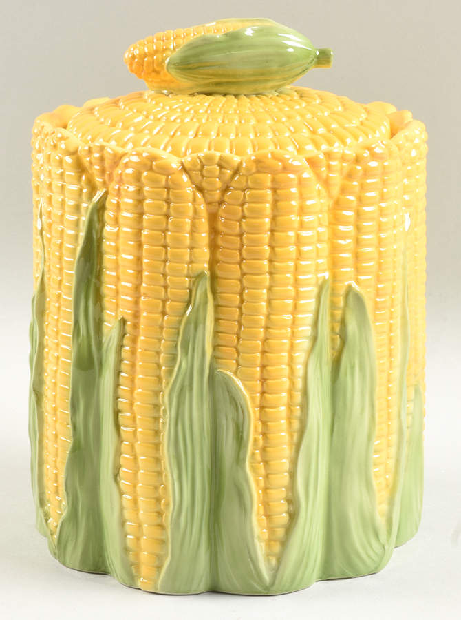 Corn Drip Jar w/ Lid & Strainer by Fitz & Floyd-1