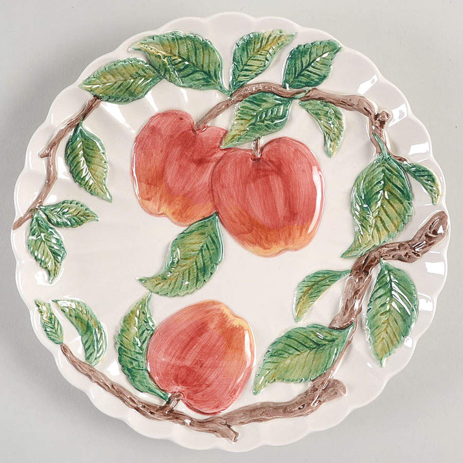 Mcintosh Red Salad Plate by Fitz & Floyd-1