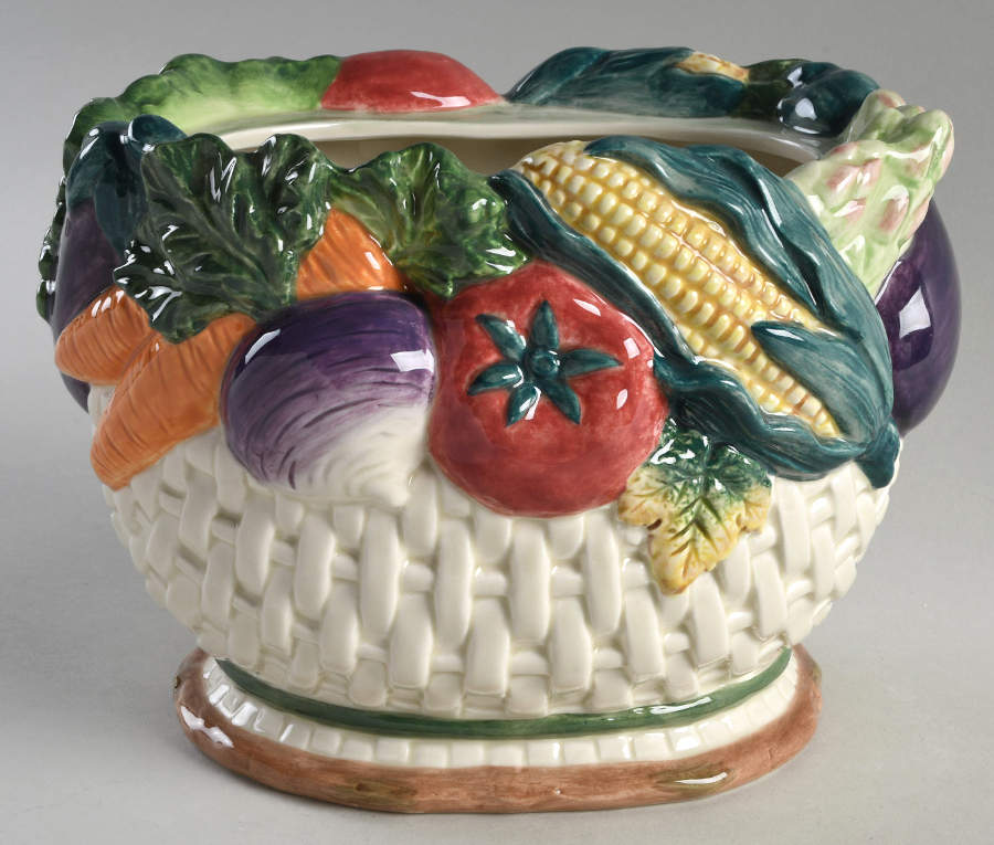 Gardener's Delight Tureen No Lid by Fitz & Floyd-1