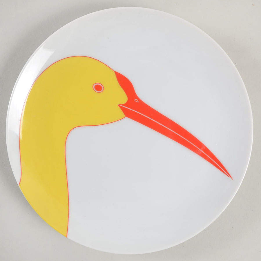 Birds of a Feather (White Background) Salad Plate by Fitz & Floyd-1