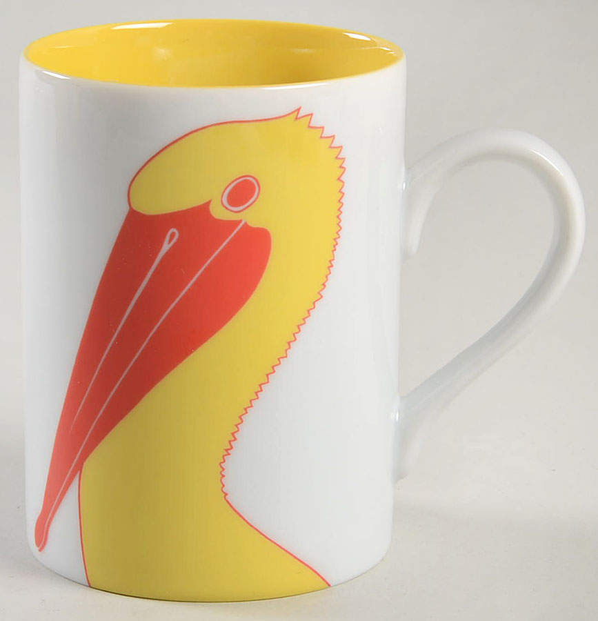Birds of a Feather (White Background) Mug by Fitz & Floyd-1
