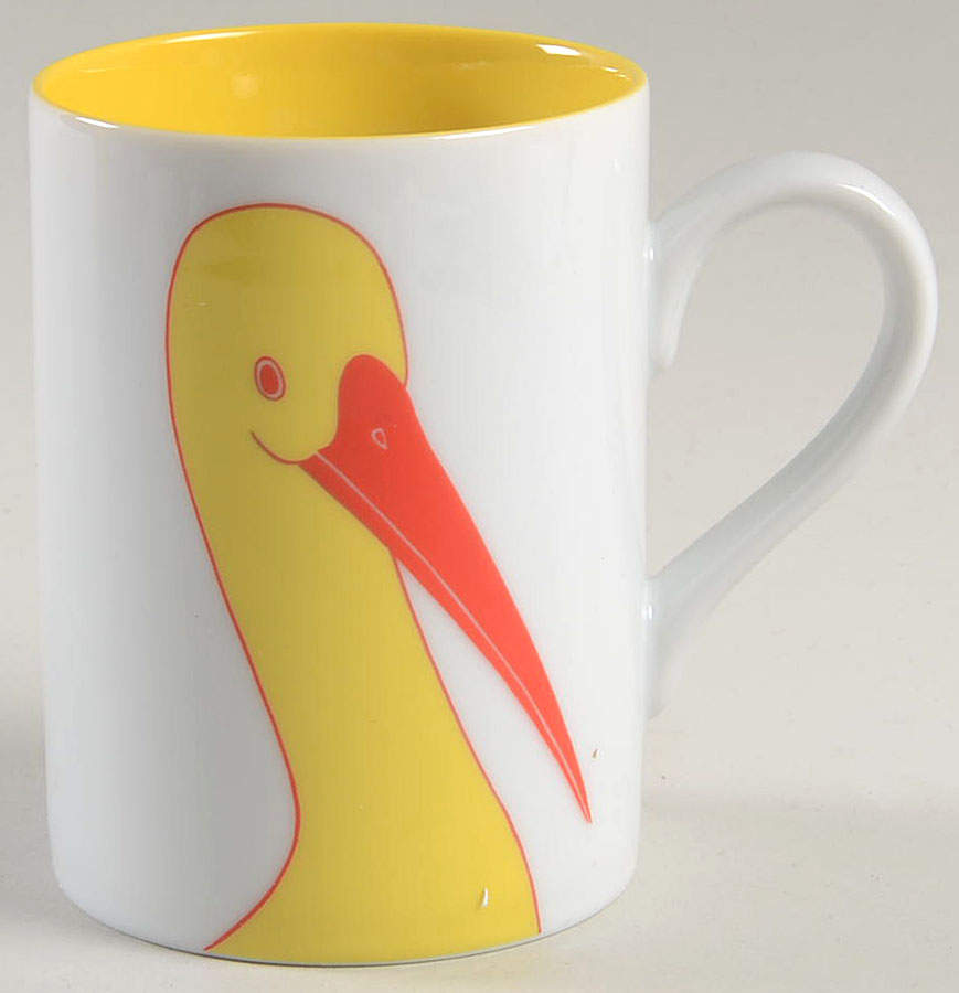 Birds of a Feather (White Background) Mug by Fitz & Floyd-1