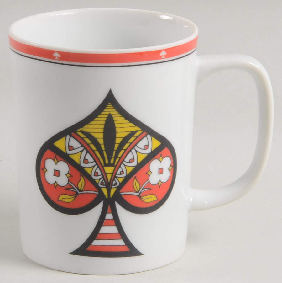 Variations-Card Suit Mug by Fitz & Floyd-1